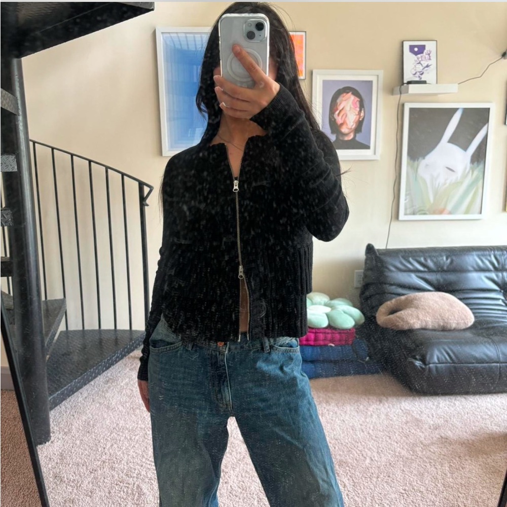 Kaufman Franco zip up sweater Size extra small